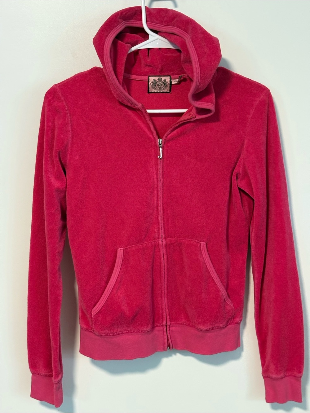 Vintage Juicy Couture Pink Zip-Up Hoodie
